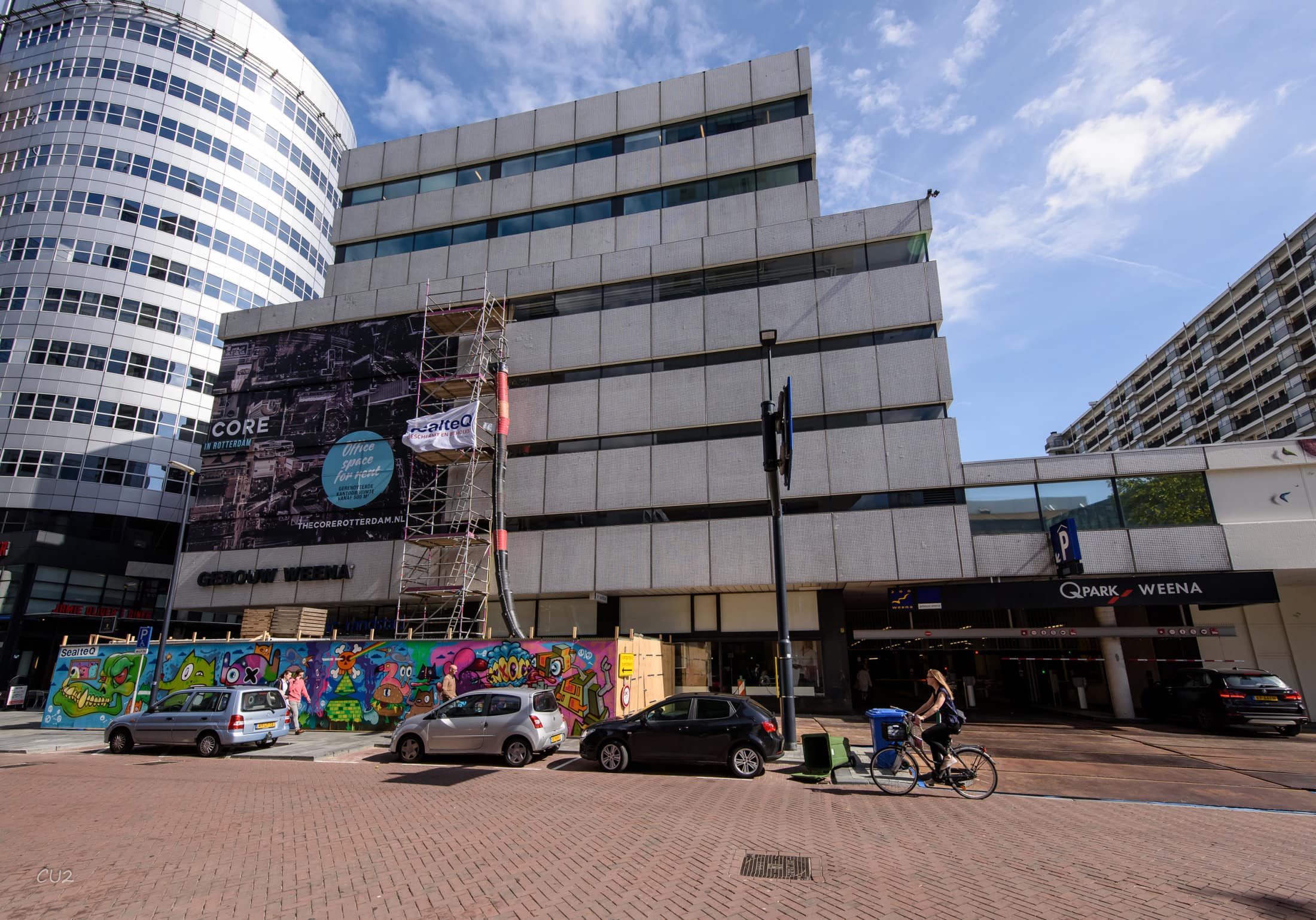 Unieke renovatie parkeergarage Weena te Rotterdam