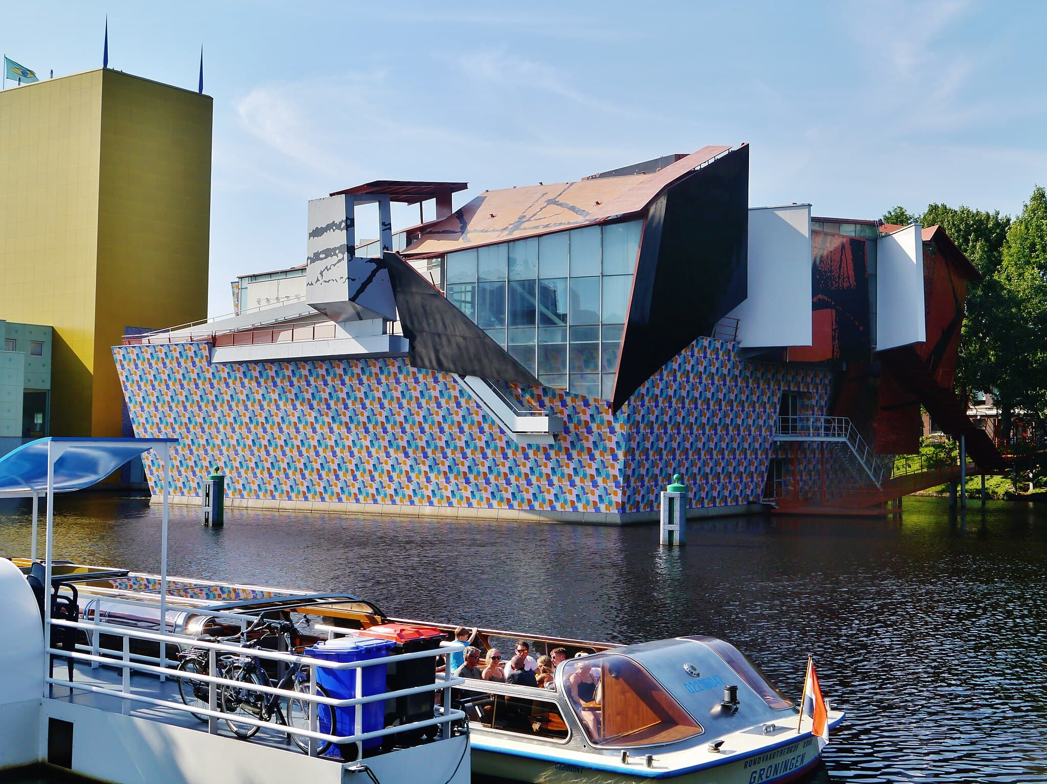 Werkzaamheden dak Groninger Museum afgerond