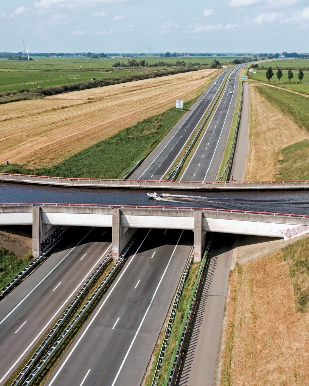 Injectietesten voor een lekvrij aquaduct in Friesland