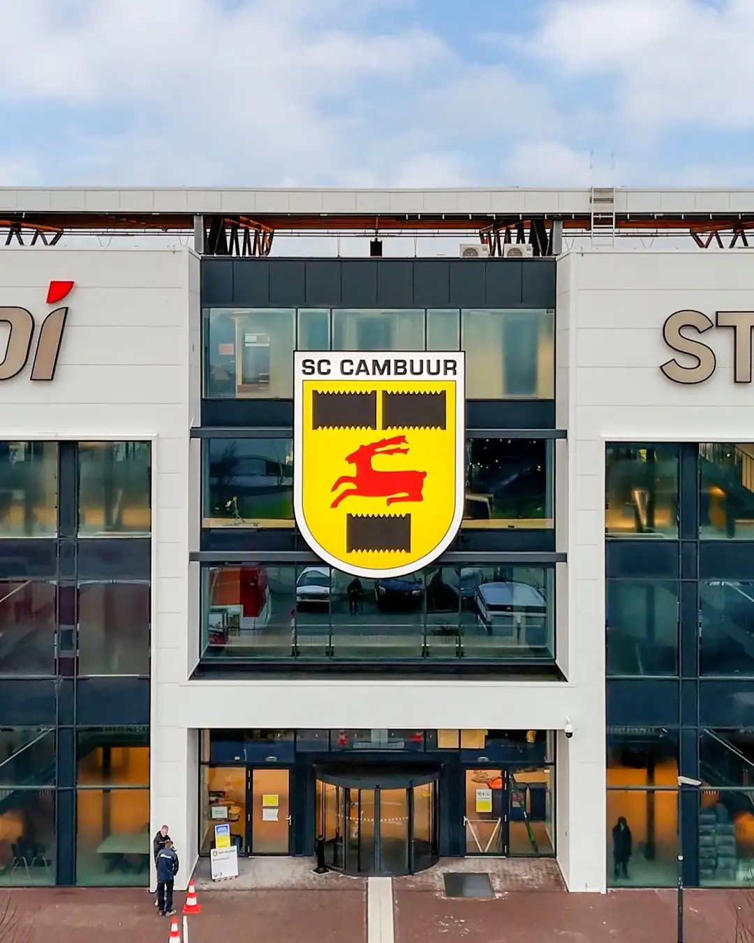 Slijtvaste gietvloeren voor SC Cambuur Stadion