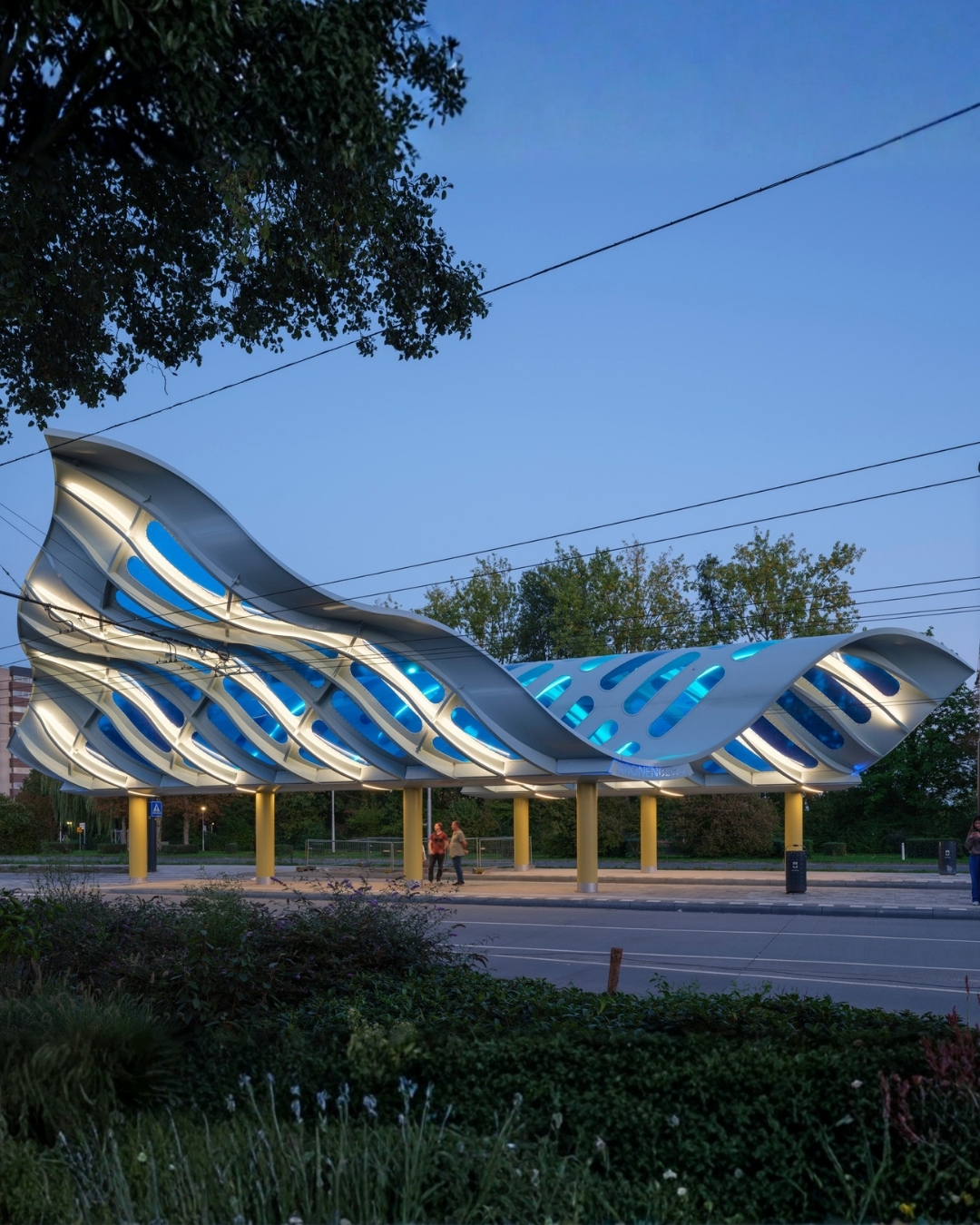 Busstation Kronenburg voorzien van duurzaam coatingsysteem