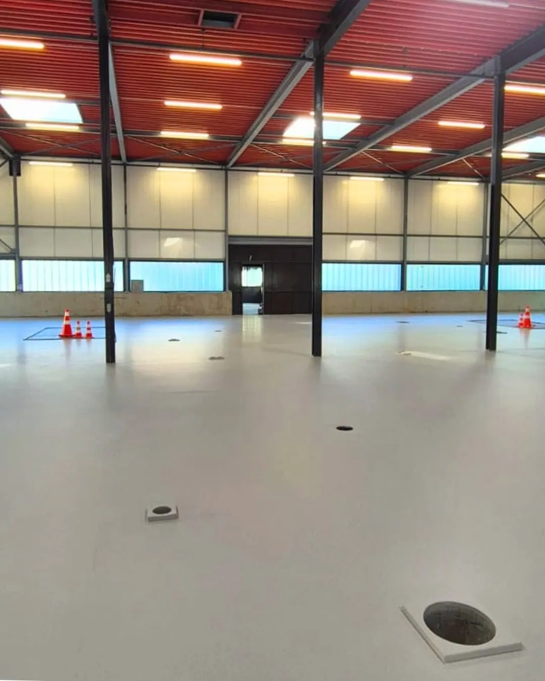 PU gietvloer voor filterfabriek Waternet Amsterdam