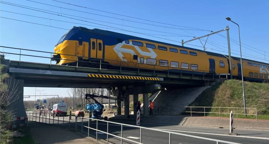 Instandhaltungsarbeiten an der Tweede Rijksbrug Sittard