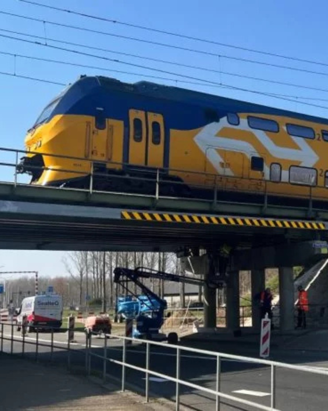 Instandhaltungsarbeiten an der Tweede Rijksbrug Sittard