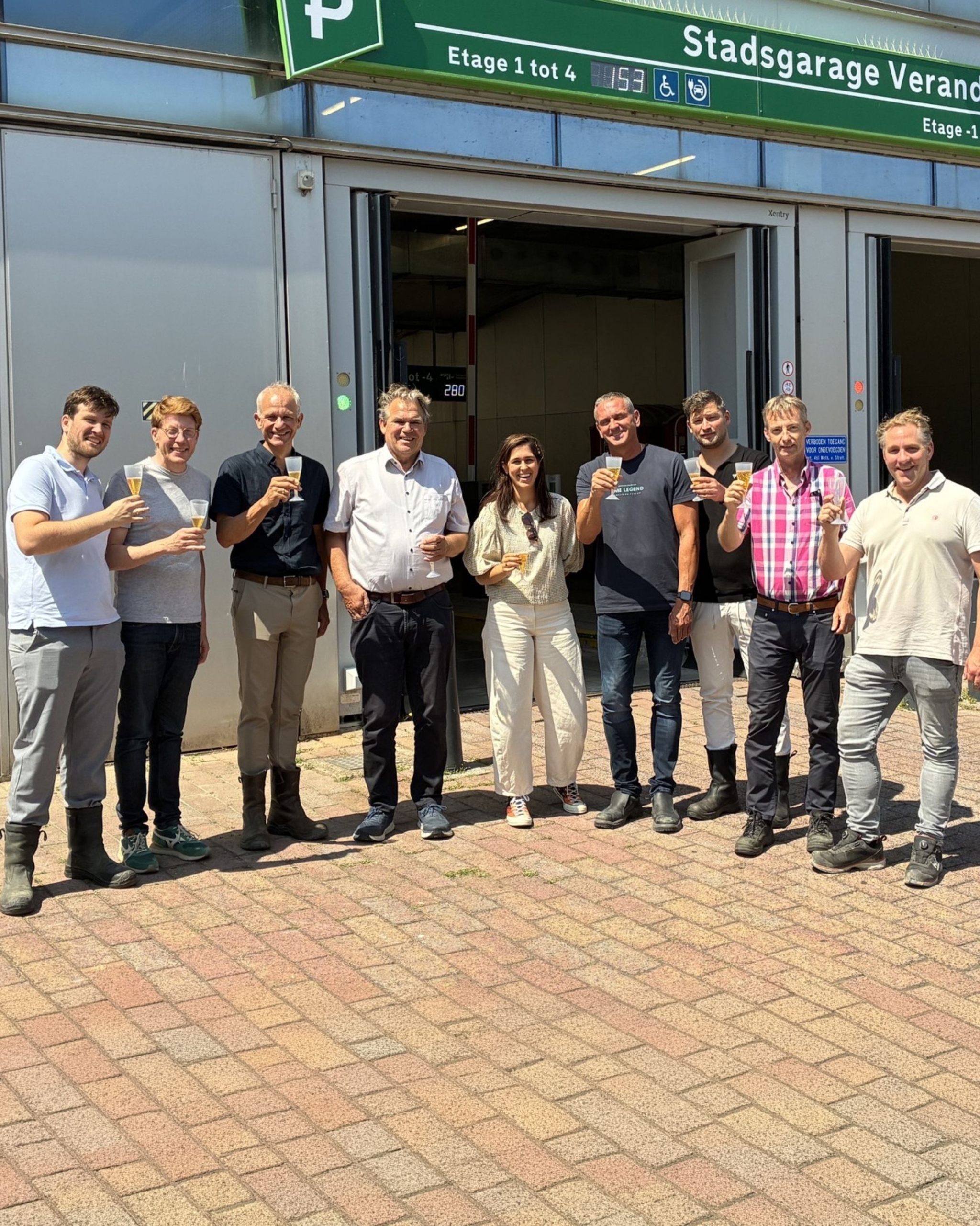 Groot onderhoud Parkeergarage de Veranda Rotterdam van start