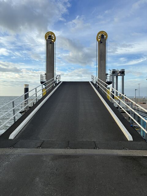 Staalconservering veerinrichting Ameland