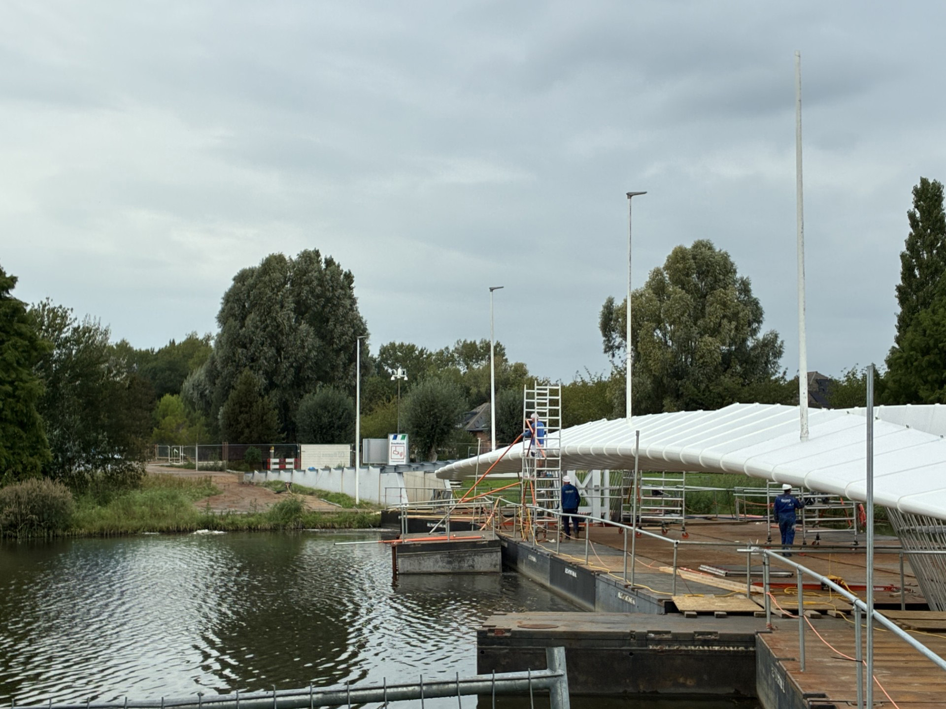 Groot onderhoud Koopvaardersbrug Almere